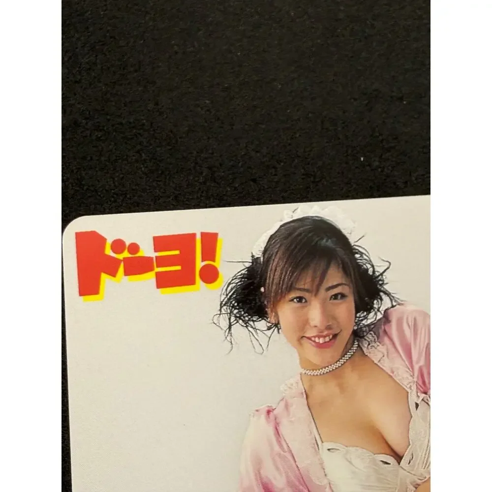 Sara Matsuzaka Doyo! Unused Japanese Telephone Card (Teleca)